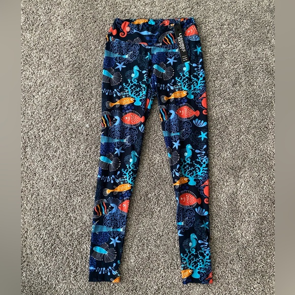 Ocean Fish Leggings - Picture 1 of 3
